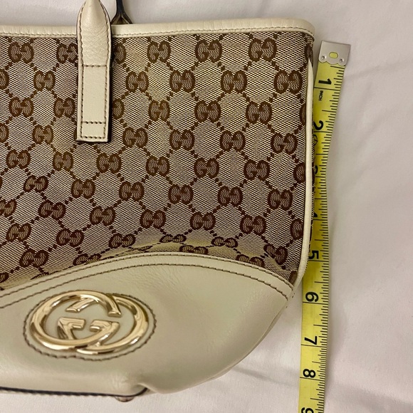 Vintage white Guccisima tote - Picture 11 of 13
